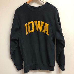 Iowa Hawkeyes Crew Neck Sweatshirt